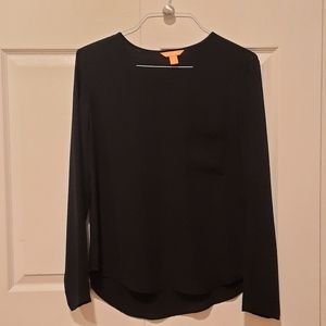 Blouse long-sleeved Black by Joe Fresh